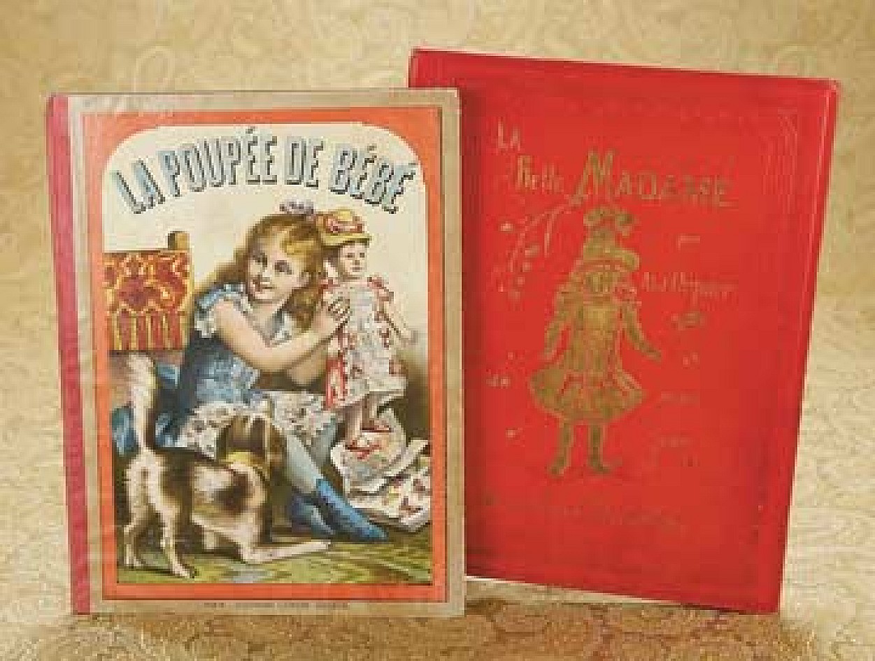 Two 19th Century French Children's Books Related to Dolls
