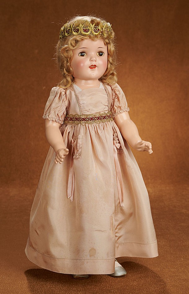 American Composition Doll as "Cinderella" by Ideal in Original Costume