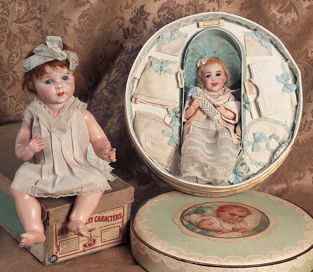 ancien bébé caractère SFBJ moule 247 taille 10 . 50 cm . tête