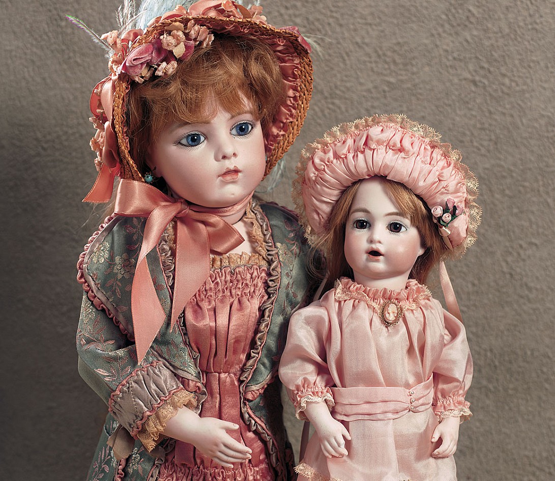 Old Doll Repro Baby Têteur Bru bernard Terrie 43 CM No Steiner Twin