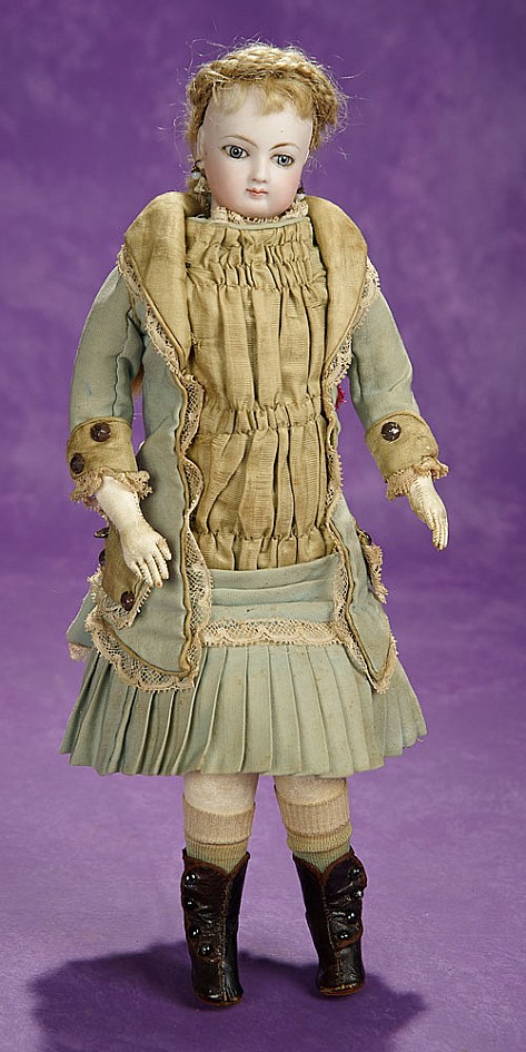 POUPÉE JUMEAU. SFBJ 238 PARIS 4. TÊTE PORCELAINE. ROBES