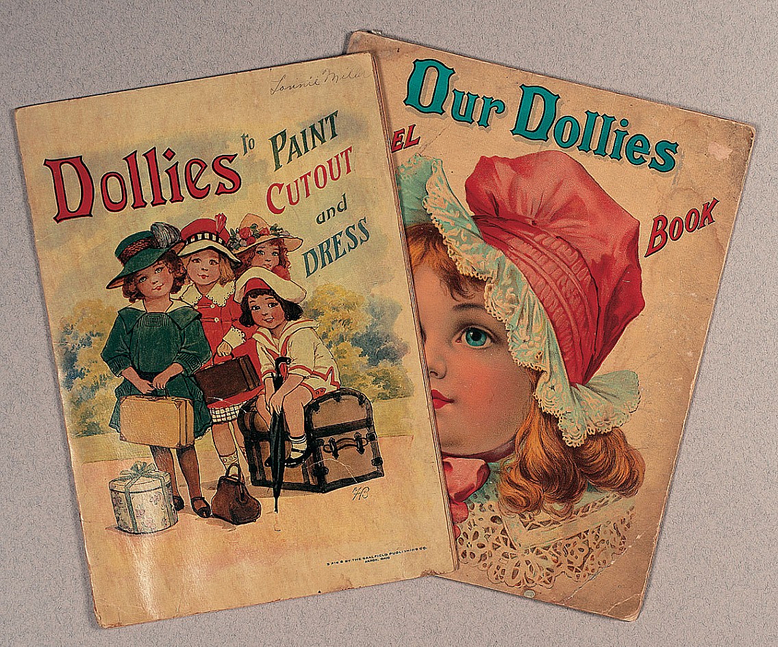 Two American Paper Doll Books