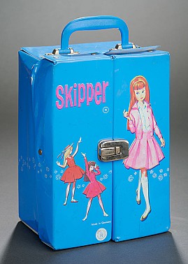 Blue Vinyl Skipper Case from Germany, 1965