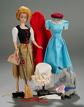 Fashion Queen Barbie with Little Theater Costumes, 1964