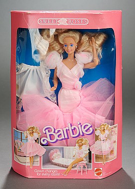Sweet Roses Barbie in Original Box, 1989