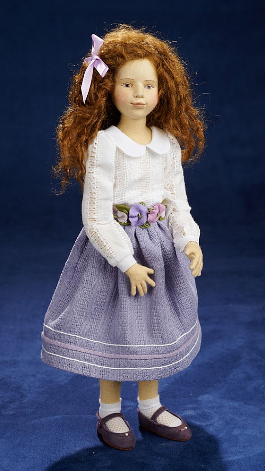 Felt Artist Doll "Melissa" by Maggie Iacono