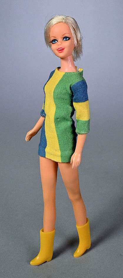 1967 Mattel Twiggy Doll in Original Costume