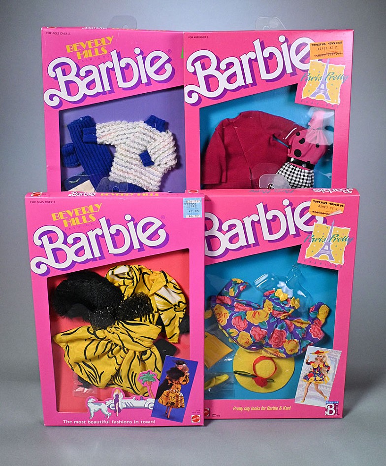 Barbie vintage 1987 Beverly Hills Butterfly Fashion Pret a Porter Nice ! Htf personnalisé - France