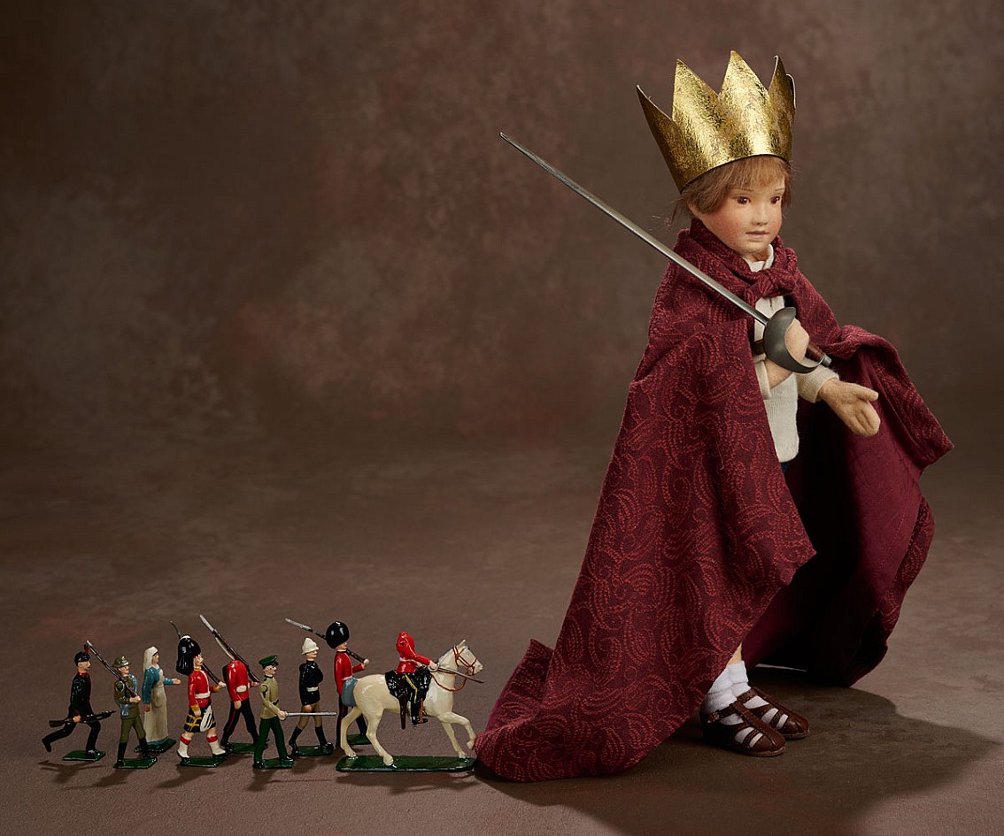 Very Rare King Christopher Robin, Exclusive for Doll and Teddy Bear ...